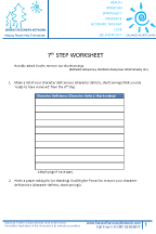 7th Step Worksheet